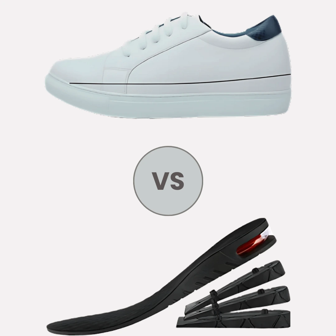 Customization of elevator shoes and inserts